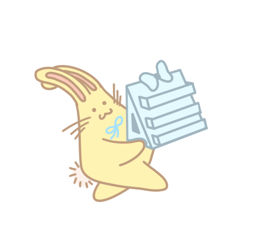 Dream Collective bunny carrying shelves